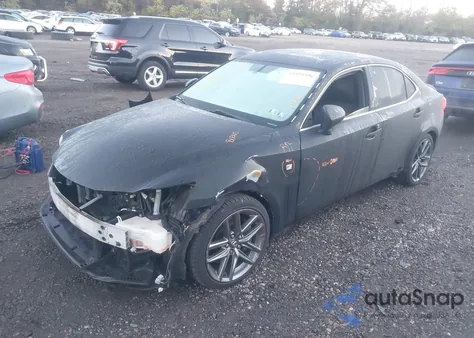 2016 Lexus Is 350 z USA, uszkodzony, nr VIN JTHCE1D28G5010853